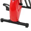 vidaXL Hometrainer X-bike magnetisch met hartslagmeter zwart en rood