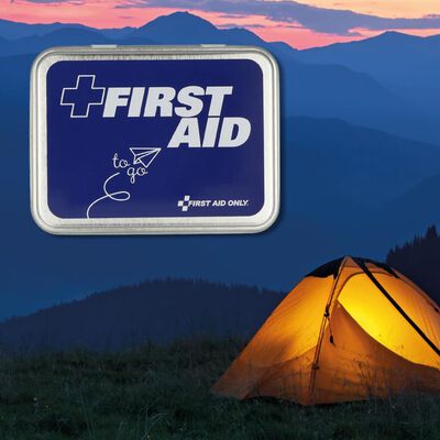FIRST AID ONLY 22-delige EHBO-set To Go metaal