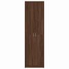 vidaXL Kledingkast met plank Bruin Eiken 55 x 25 x 189 cm Bewerkt hout