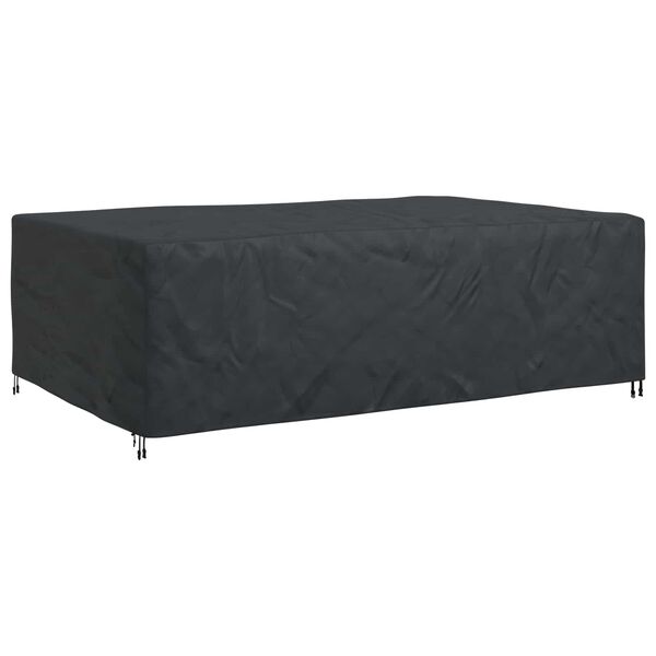 vidaXL Meubelhoes Effen Zwart 300 x 200 x 90 cm 600D