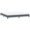 vidaXL Bedframe zonder matras 180x210 cm fluweel donkergrijs