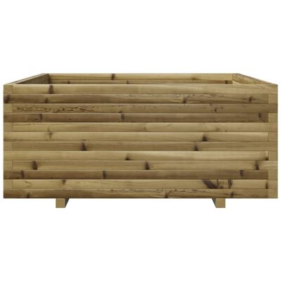 vidaXL Plantenbak 110x110x49,5 cm geïmpregneerd grenenhout