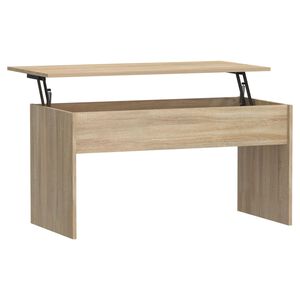 vidaXL Salontafel 102x50,5x52,5 cm bewerkt hout sonoma eikenkleurig