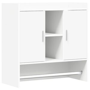 vidaXL Wandplank Muurmontage Wit 80 x 36 x 80 cm Bewerkt hout