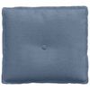 vidaXL Rugkussen Blauw 50 x 45 cm Cordstof