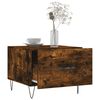 vidaXL Salontafels 2 st 50x50x40 cm bewerkt hout gerookt eikenkleurig
