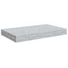 vidaXL Wandschappen 4 st zwevend 40x23x3,8 cm MDF betongrijs
