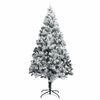 vidaXL Kunstkerstboom met verlichting en ballen set Groen 400 cm PVC