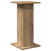 vidaXL Speakerstandaards 2 st 30x30x60 cm hout artisanaal eikenkleurig
