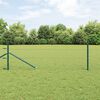 vidaXL Hecke met palen Groen 0,5 x 50 m PVC-gecoat staal