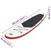 vidaXL Stand Up Paddleboardset opblaasbaar rood en wit
