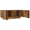 vidaXL Tv-meubel 100x35x40 cm bewerkt hout oud houtkleurig
