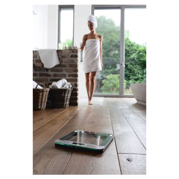 Medisana Personenweegschaal PS 416 180 kg zwart en zilverkleurig