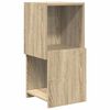 vidaXL Hoekkast 30,5x30x65cm Bewerkt hout Sonoma Eiken