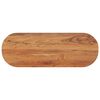 vidaXL Tafelblad ovaal 140x50x3,8 cm massief acaciahout