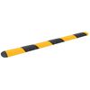 vidaXL Verkeersdrempel 323x32,5x4 cm rubber geel en zwart