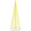 vidaXL Kegelkerstboom 732 LED's warmwit 160x500 cm