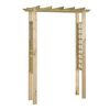 vidaXL Rozenboog 150x60x204 cm ge&iuml;mpregneerd hout