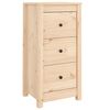 vidaXL Dressoir 40x35x80 cm massief grenenhout