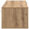 vidaXL Houten Kast Artisan Eiken 100,5 x 39 x 30 cm Bewerkt hout