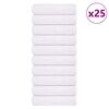 vidaXL Badhanddoeken FROGN 25 st 100x150 cm 360 g/m&sup2; wit