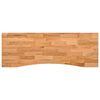 vidaXL Bureaublad rechthoekig 140x60x2,5 cm eikenhout lichtbruin