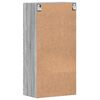 vidaXL Wandkast met plank Grijs sonoma 55 x 29 x 100 cm Bewerkt hout