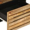 vidaXL Dressoir 40x34x75 cm massief ruw mangohout