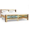 vidaXL Bedframe massief gerecycled hout 140x200 cm