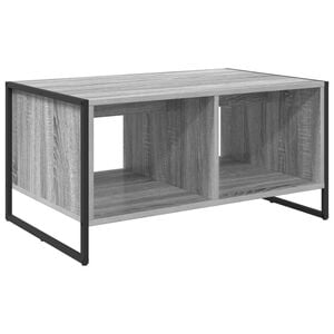 vidaXL Salontafel Grijs Sonoma 80 x 50 x 40 cm Bewerkt hout