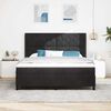 vidaXL Boxspring bed met hoofdeinde Zwart 180 x 200 cm Fluweel