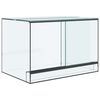 vidaXL Terrarium met opslag Transparant 60 x 40 x 40 cm Glas