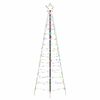 vidaXL LED Kerstboom met Grondspiesjes EKENAS 250 cm 390 LED's