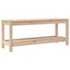 vidaXL Tuinbank 108x35x45 cm massief grenenhout