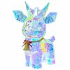 vidaXL Prismatisch iriserend led-rendier met bel Meerkleurig