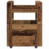 vidaXL Keuken Trolley Oud hout 60 x 45 x 80 cm Bewerkt hout