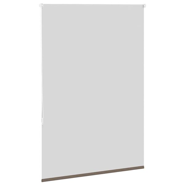 vidaXL Rolgordijn verduisterend koffie 115x175 cm stofbreedte 110,7 cm