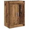 vidaXL Badkamer Onder Wasbak Kast Oud hout 56 x 37,5 x 81 cm
