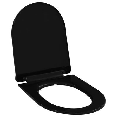 Toiletbril soft-close met quick-release zwart online kopen | vidaXL.be