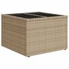 vidaXL Bankstel met kussen 7 pcs Beige en Licht Grijs poly rattan