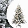 vidaXL Kunstkerstboom met kerstbal 150 cm 150 LED's Warmwit