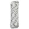vidaXL Boottouw 14 mm 6 m Wit en zwart Polyester
