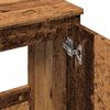 vidaXL Wastafelkast 58x33x60 cm bewerkt hout oud houtkleurig