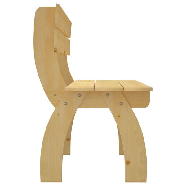 vidaXL Tuinbank 150 cm ge&iuml;mpregneerd grenenhout