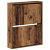 vidaXL Wandgemonteerde Schoenkast DELFT 71 x 17 x 86 cm Bewerkt hout