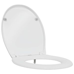 vidaXL Toiletzitting Wit 47 x 37 x 4 cm Duroplast