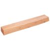 vidaXL Wandschap 60x10x6 cm behandeld massief eikenhout lichtbruin