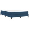 vidaXL Boxspringbed met matras Blauw 160 x 200 cm Stof