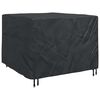 vidaXL Meubelhoes Zwart 135 x 135 x 90 cm 420D Oxford stof