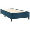 vidaXL Bedframe zonder matras 90x190 cm fluweel donkerblauw